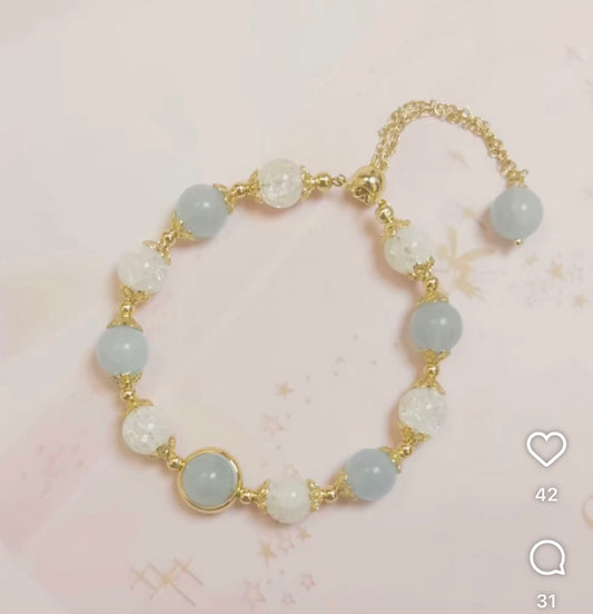 訂製款黃虎眼+藍虎眼